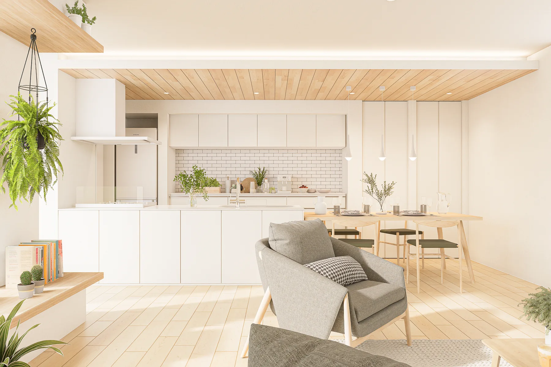 北欧の建築CGイメージ