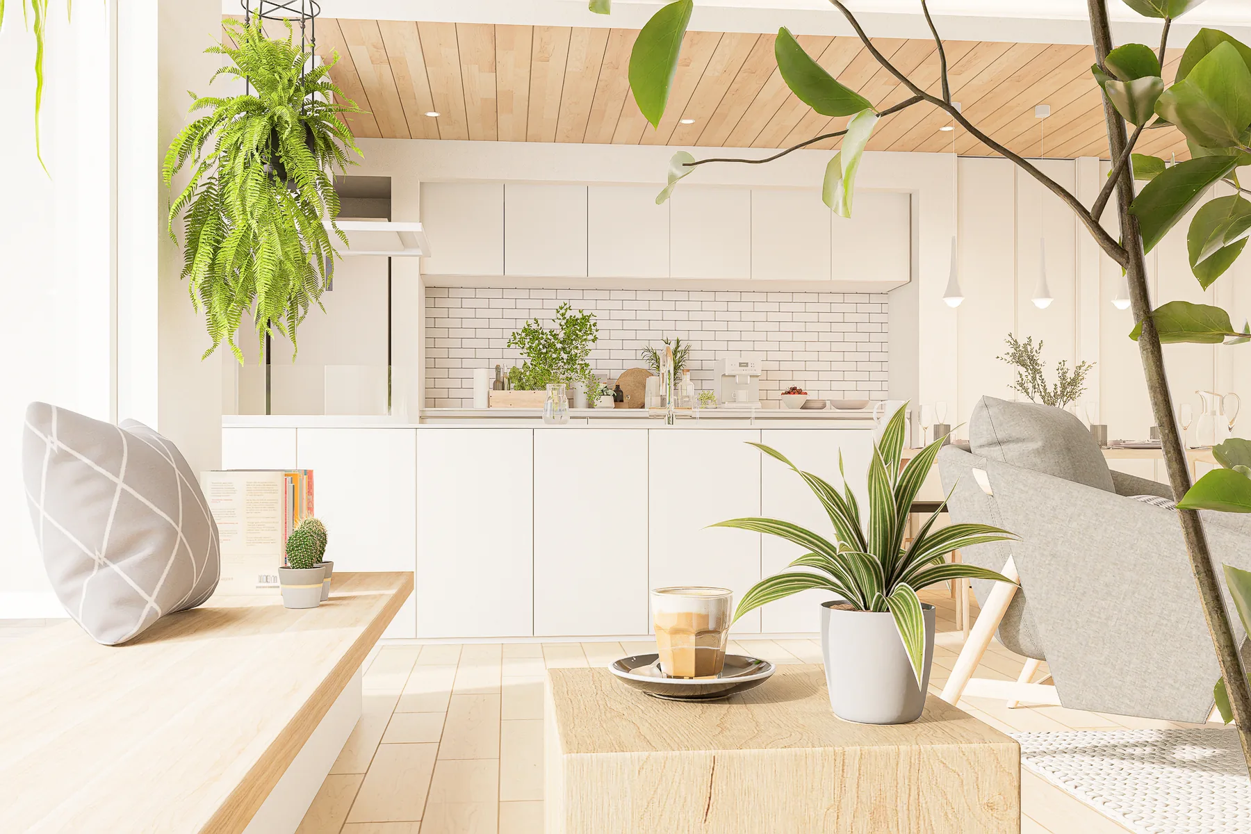 北欧の建築CGイメージ